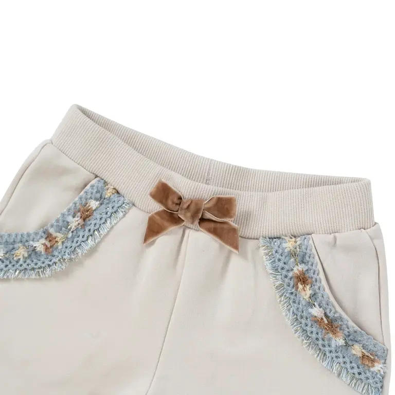 Natini Natini JOGGER RUBY - LIGHT BEIGE