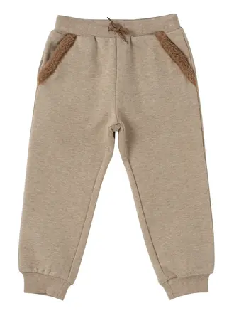 Natini Natini JOGGER TEDDY - BEIGE