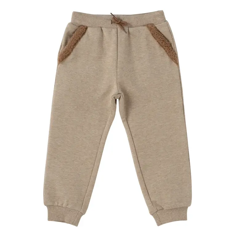 Natini Natini JOGGER TEDDY - BEIGE