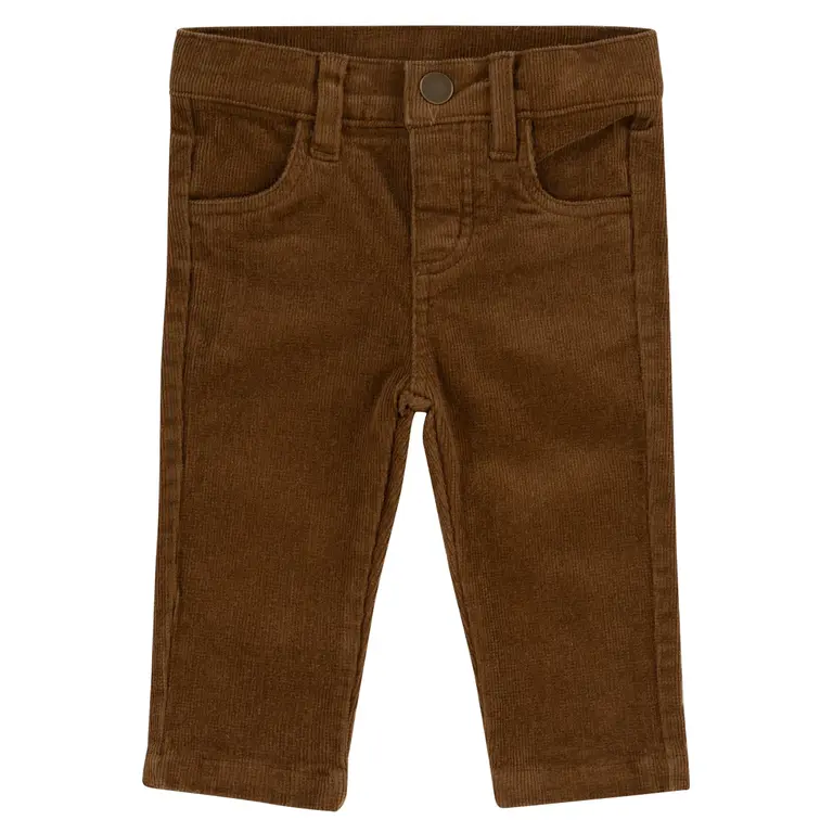 Natini Natini PANTS RIB BROWN - BROWN