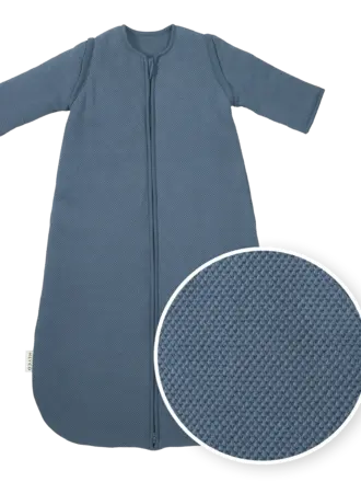 Meyco Slaapzak winter Afritsbaar 70cm - Indigo
