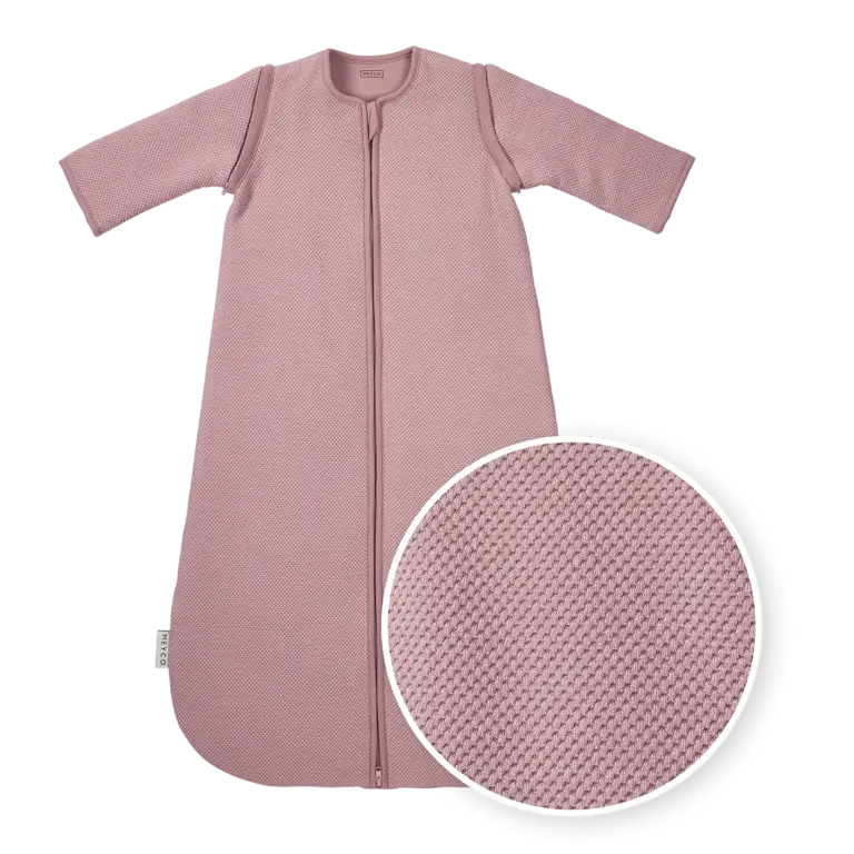 Meyco Slaapzak winter Afritsbaar 90cm - Purple Pink
