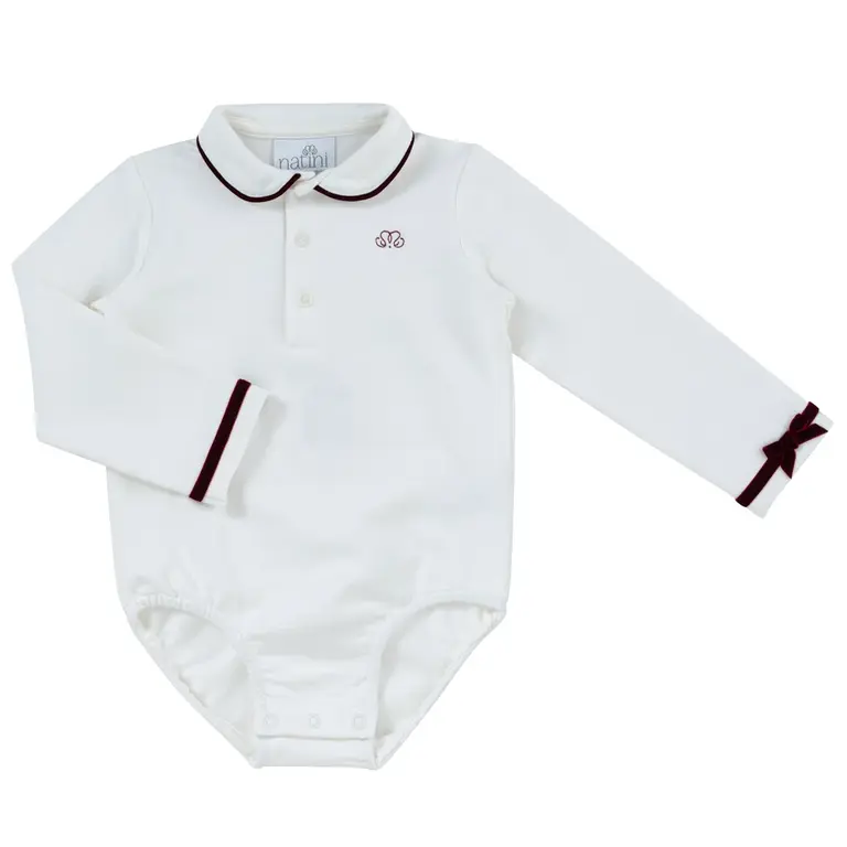 Natini Natini TOP BODY FLORANCE - OFFWHITE