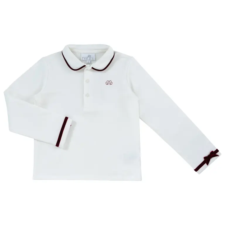Natini Natini TOP FLORANCE - OFFWHITE