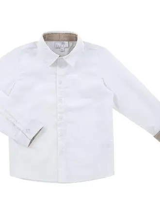 Natini Natini SHIRT CAS SQUARE - OFFWHITE