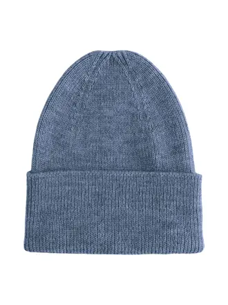 Hvid Hvid Beanie - denim