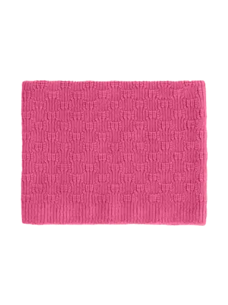 Hvid Hvid Scarf Gigi - Fushia
