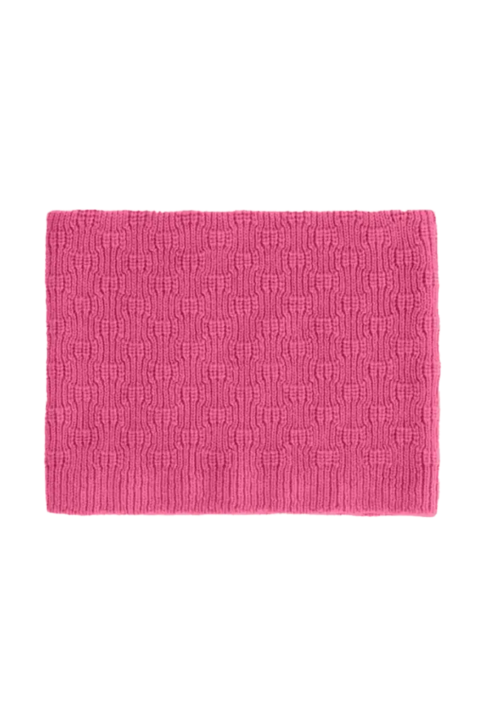 Hvid Hvid Scarf Gigi - Fushia
