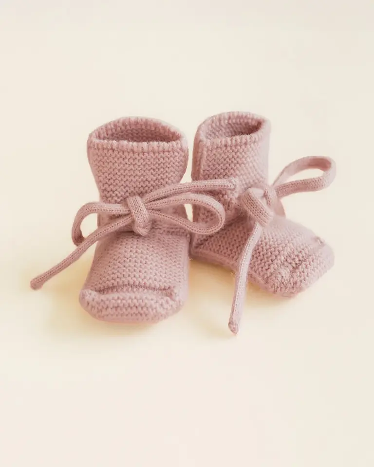 Hvid Hvid Booties - Powder