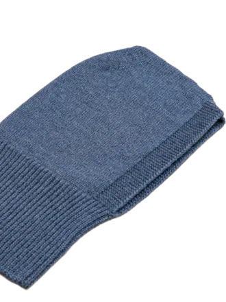 Hvid Hvid Balaclava - Denim