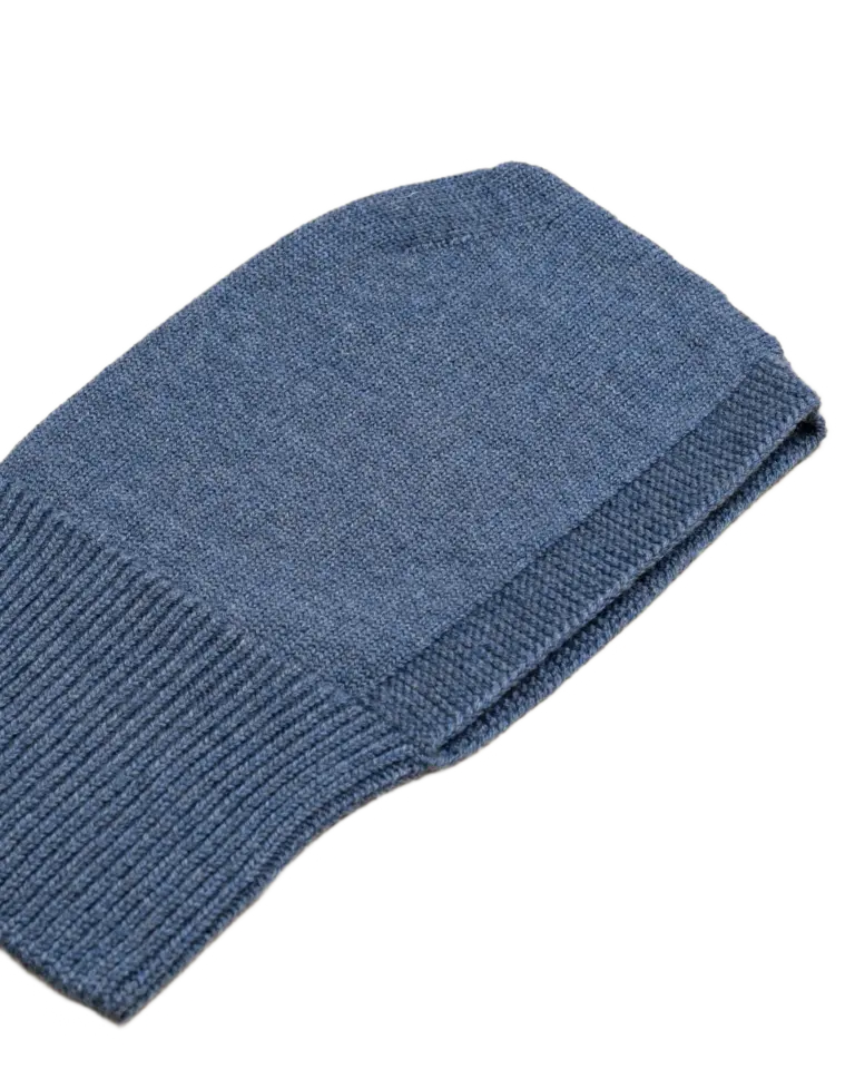 Hvid Hvid Balaclava - Denim