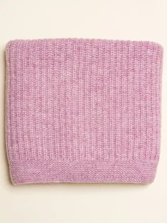 Hvid Hvid Blanket Kiki - Cotton candy