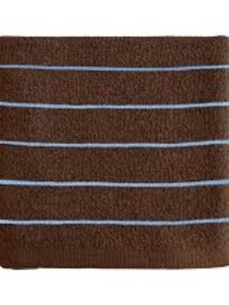 Hvid Hvid Blanket Harry - Dark brown/light blue