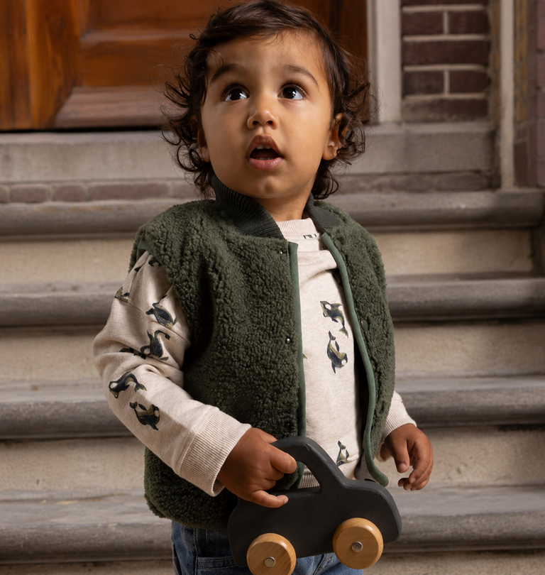 Noppies Noppies Indoor jacket SS - Green