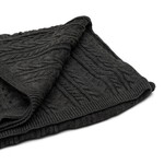 Riviera Maison Charcoal cable throw 170*130