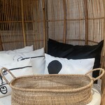 Rieten basket/Mand Bloomingville