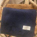 Cashmere Sjaal Donker Blauw