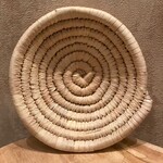 naturel kleurig brood mandje