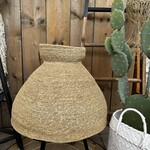 Grote zeegrasmand met deksel