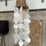 Schelpen hanger met kokosnoot