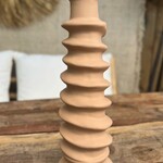 Keramieken Kandelaar Terracotta