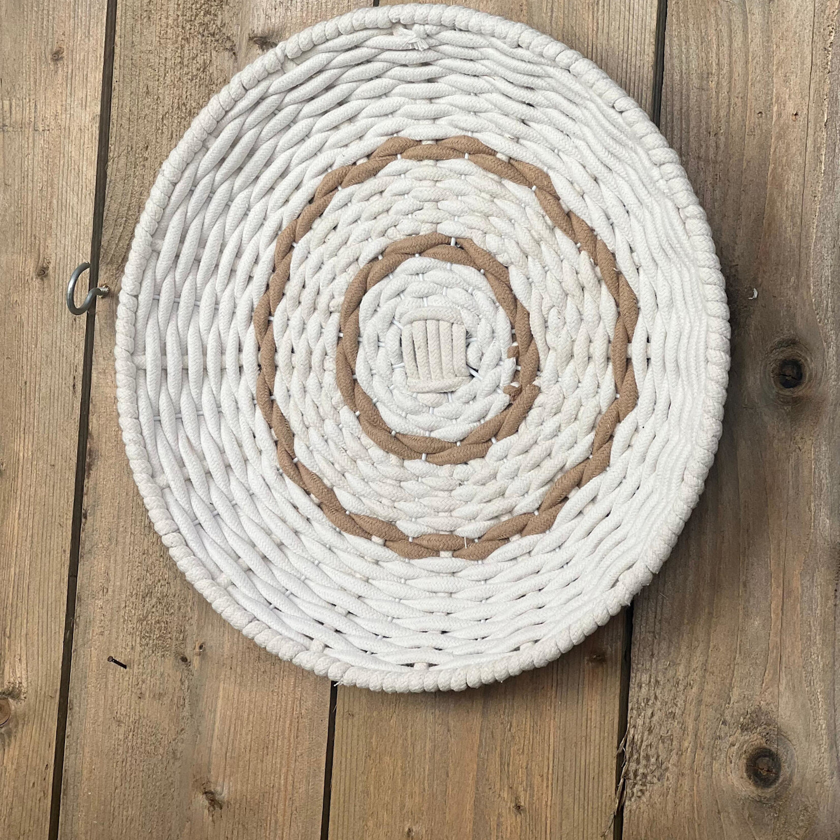 Wandbord Wit met Camel Cirkel