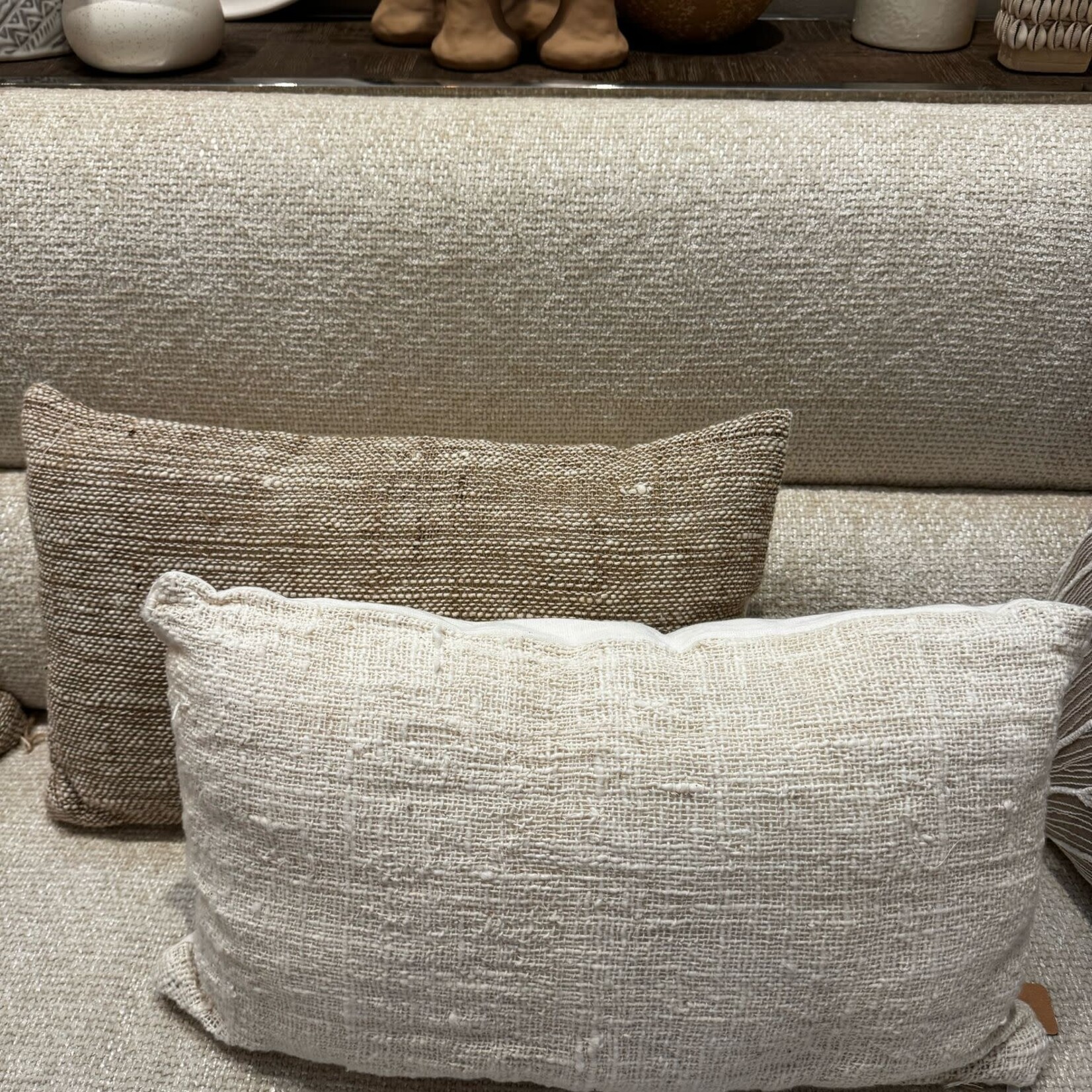Kussen 50x30 Ubud  Off white