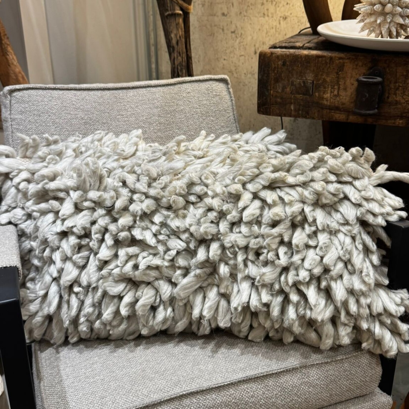 Kussen 60x30 Comallo  Naturel