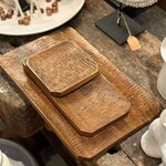Houten onderbord