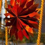 Madam Stoltz Kerstster Barn Red 50 cm