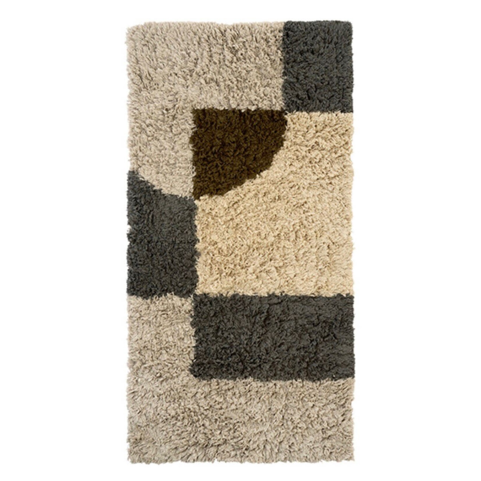 Madam Stoltz Tufted cotton runner