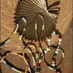 Madam Stoltz Tray Blad brass