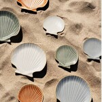 Madam Stoltz Stoneware sea shell tray Madam Stoltz