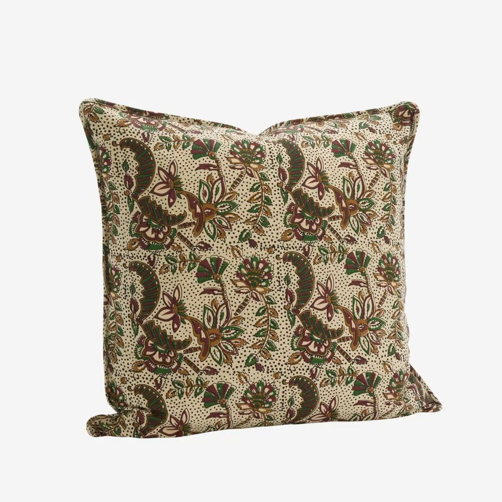Madam Stoltz Printed cushion Madam Stoltz
