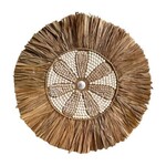 Wandbord met schelp