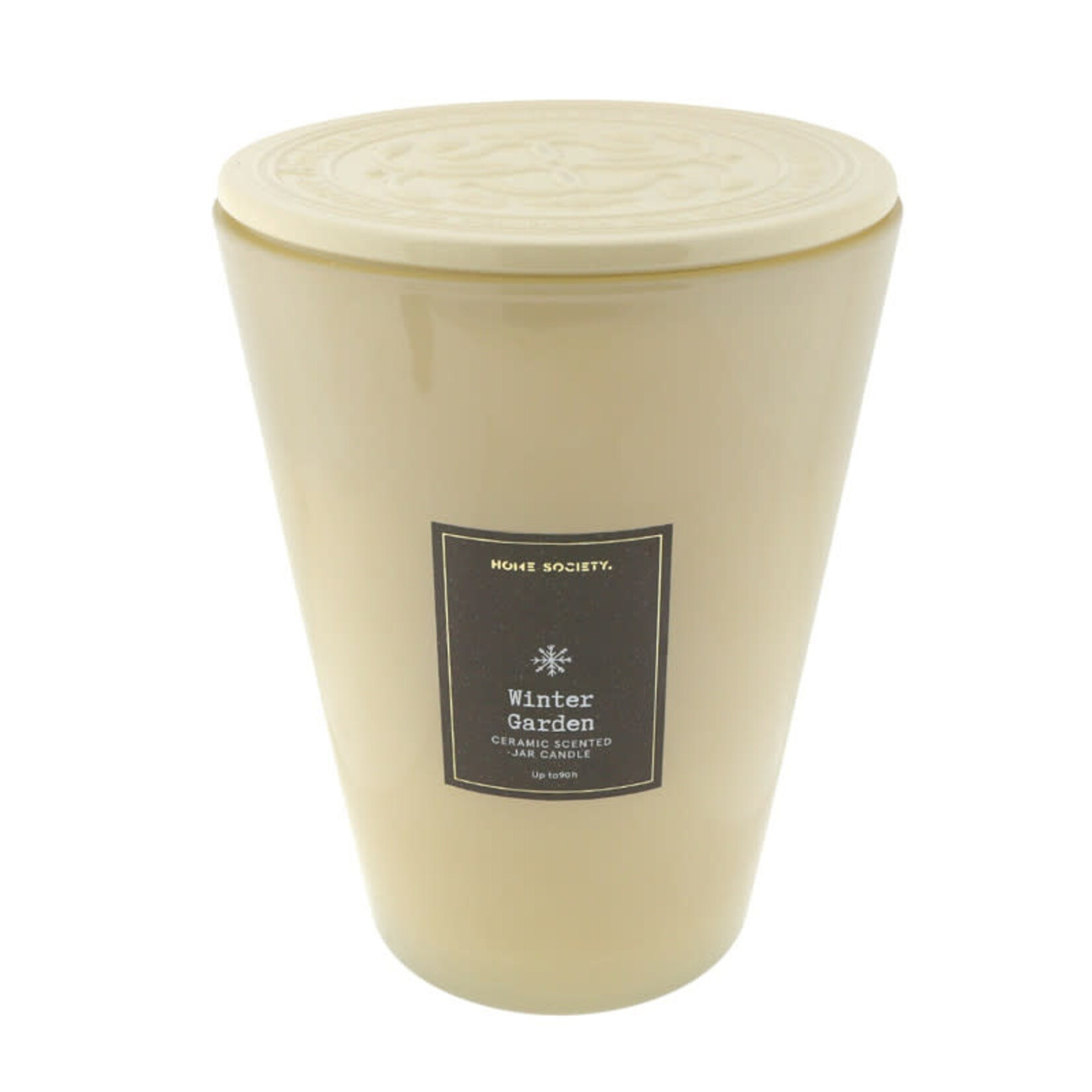 Home Society Scented Candle Jar Winter Garden L