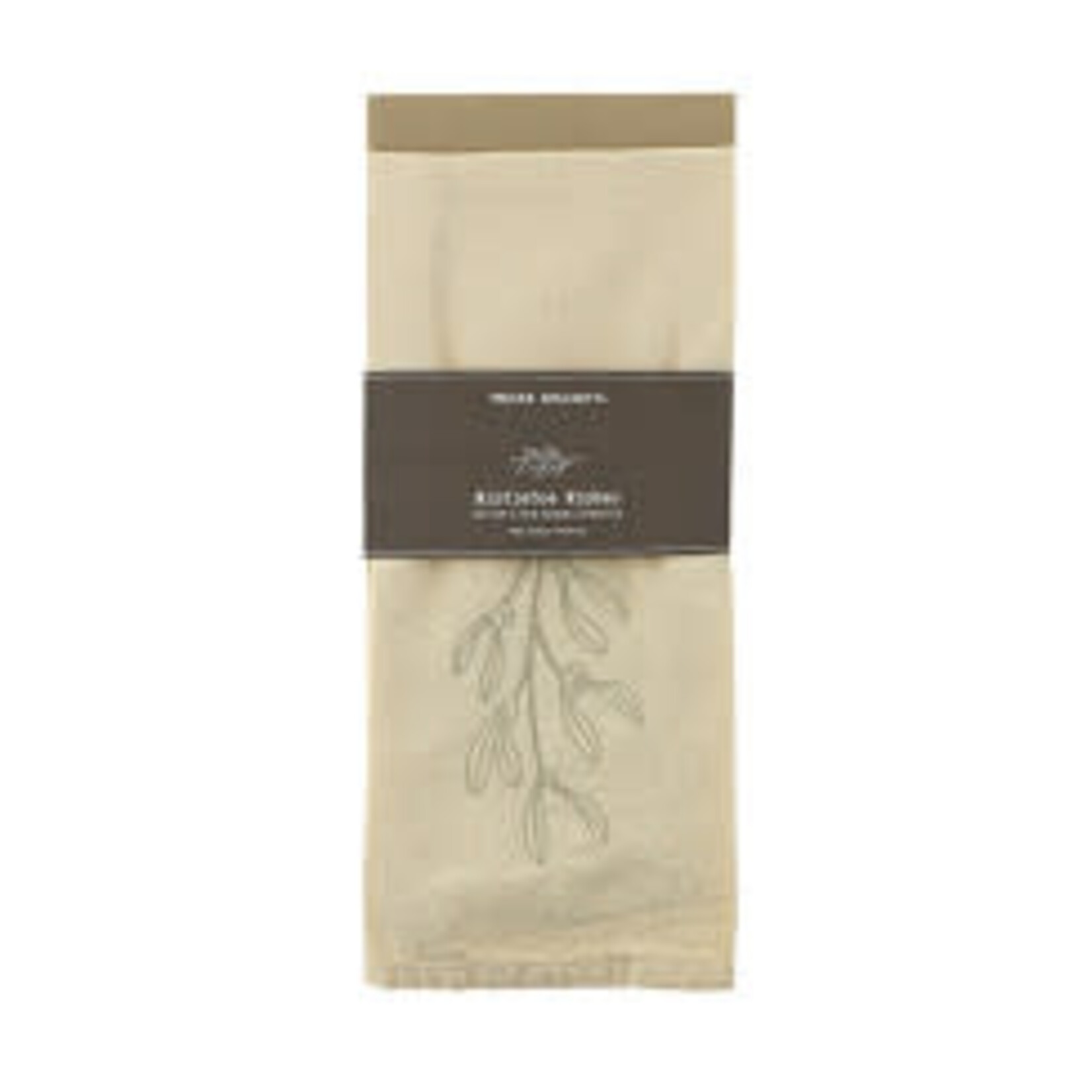 Home Society Tea Towel Festive Mistletoe Theedoeken 2-pack
