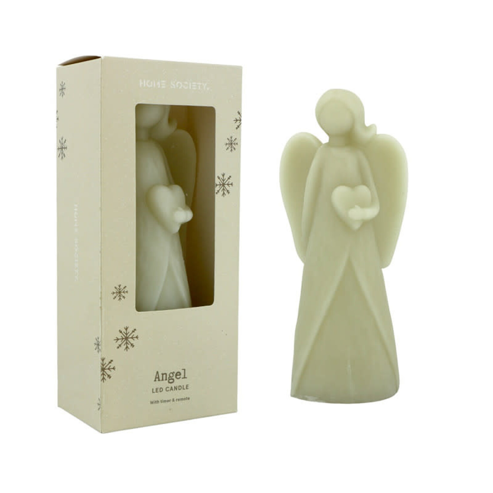 Home Society LED Kaars Angel L LED