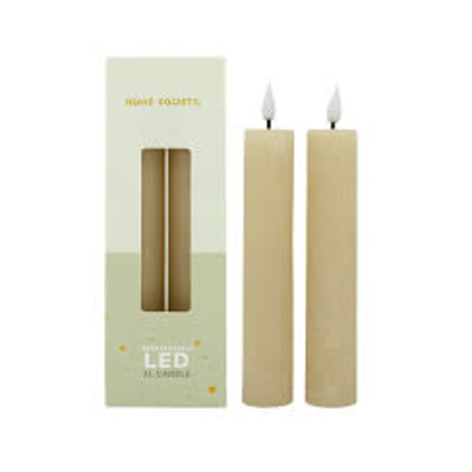 LED Dinner Candles Kaarsen XL Core Recharge Set 2 LED