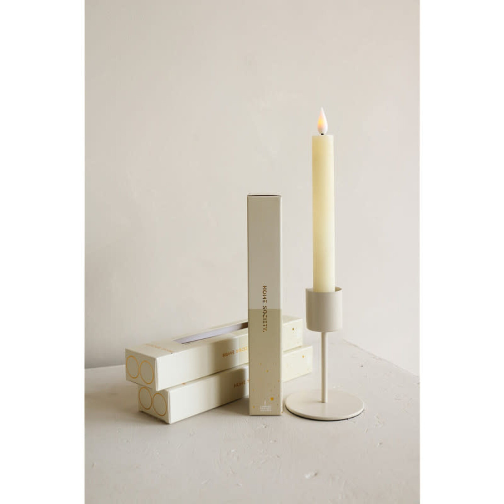 Home Society LED Dinner Candles Kaarsen Core Recharge Set 2 LED