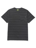 HUF Cooper Stripe S/S Knit Top Black KN00342-BLACK