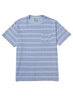 HUF Cooper Stripe S/S Knit Top Light Blue KN00342-LBLUE