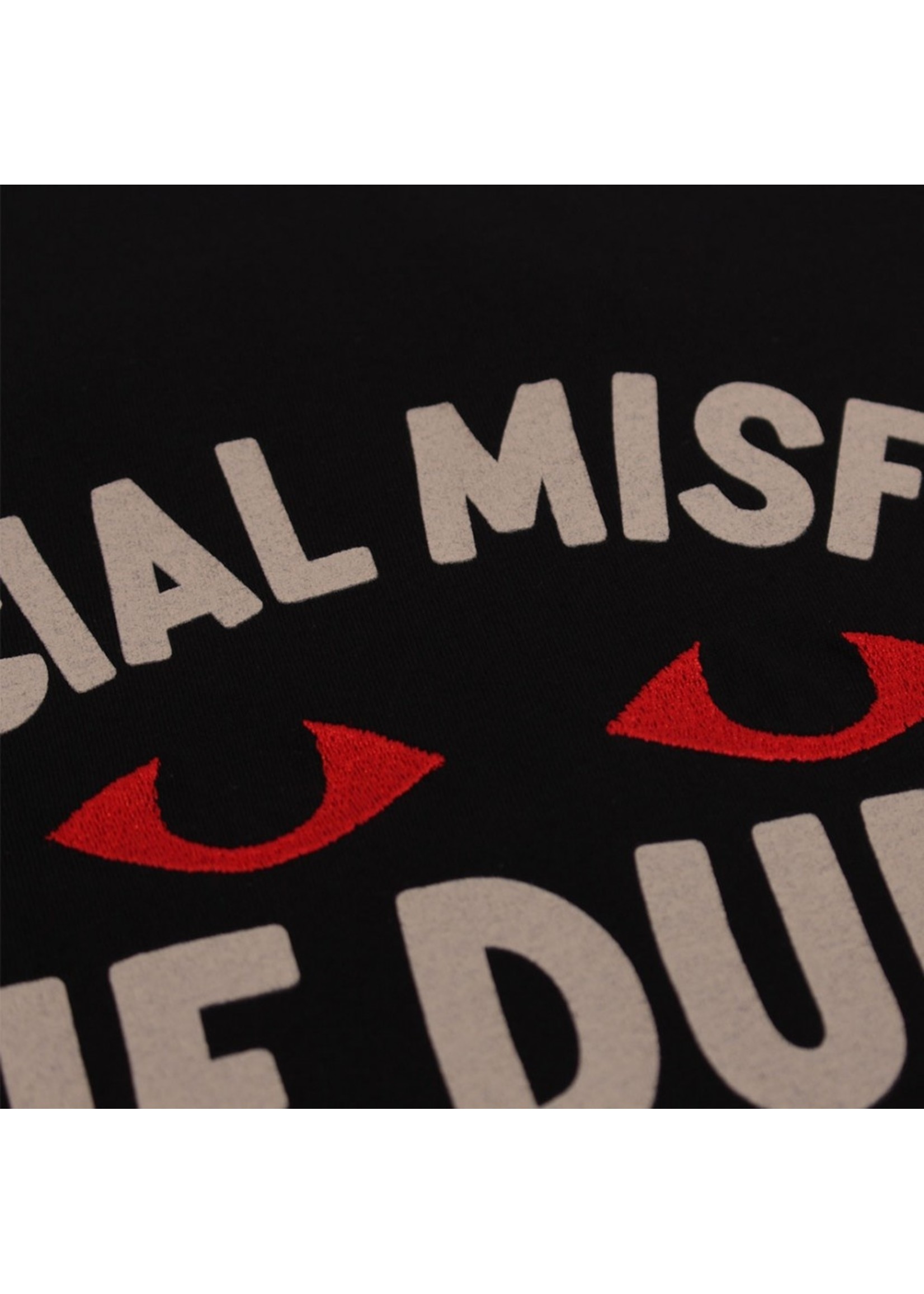 The Dudes Misfits Eyes T-shirt Black 1006302