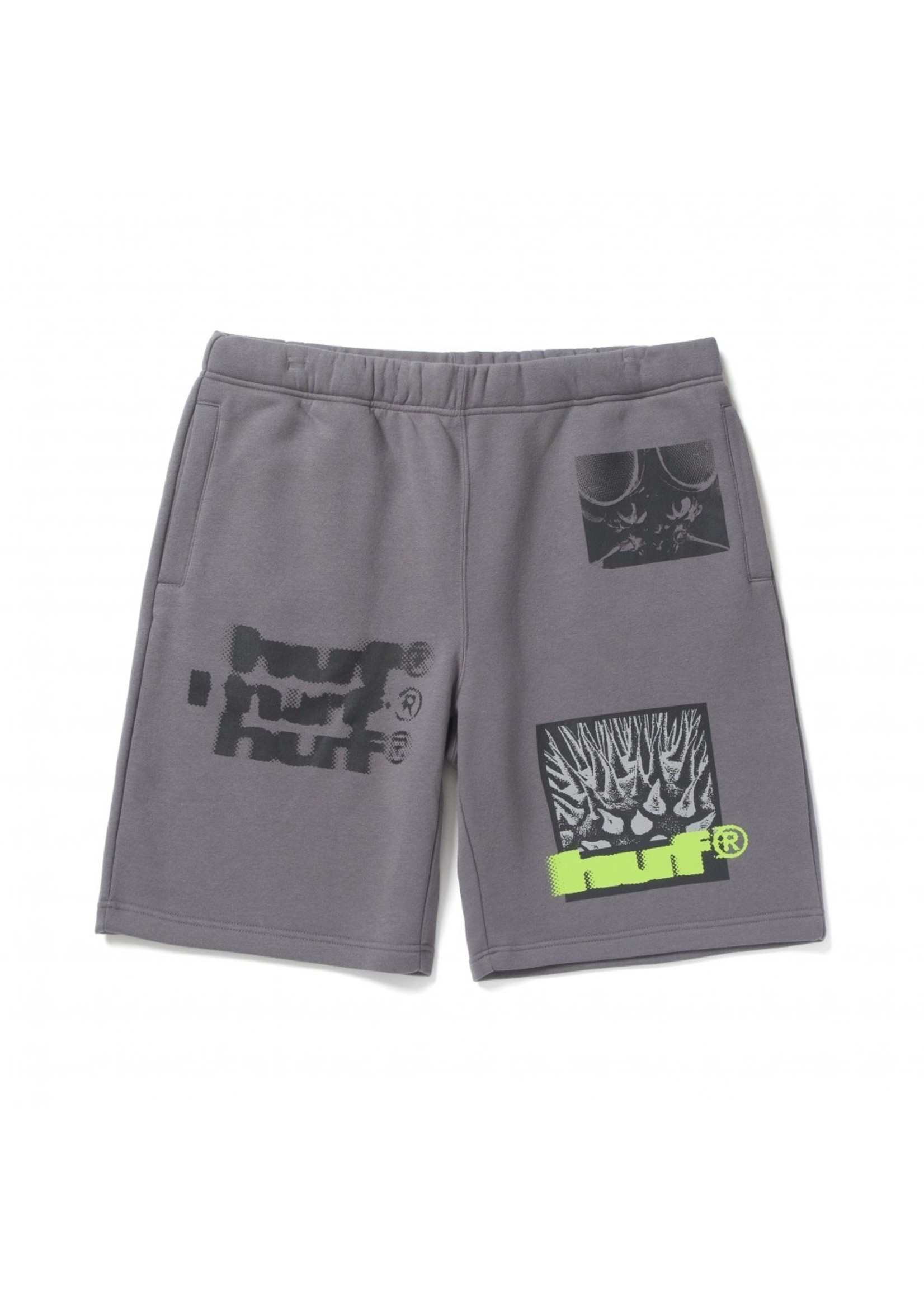 HUF Virus Fleece Short Charcoal PT00220-CHAR