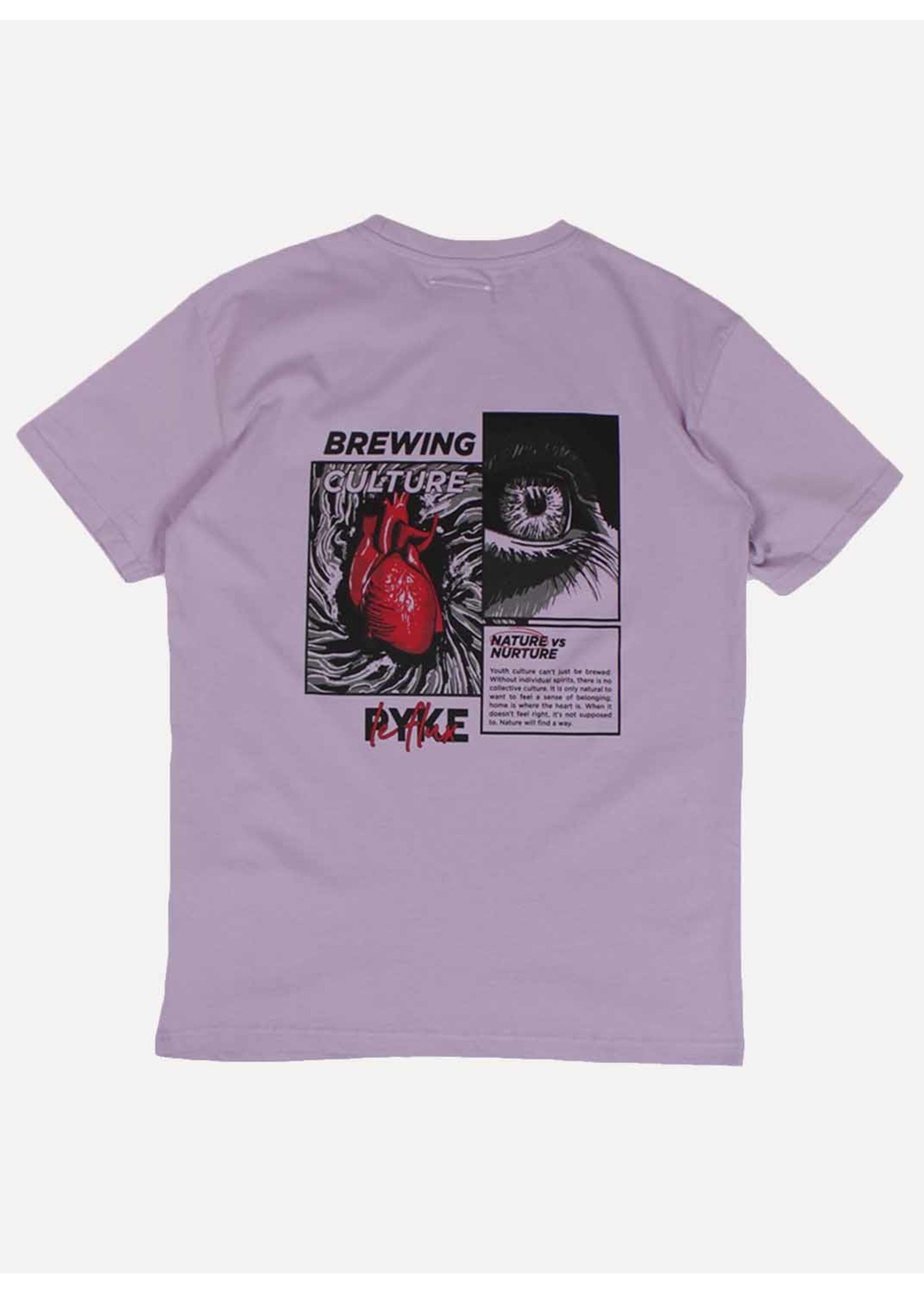 Le Flux Pyke X Le Flux Creative By Nature Oversized Tee Lilac LF221-081117