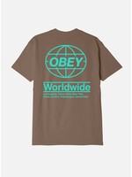 Obey Obey Global Tee Silt 165263441-SLT