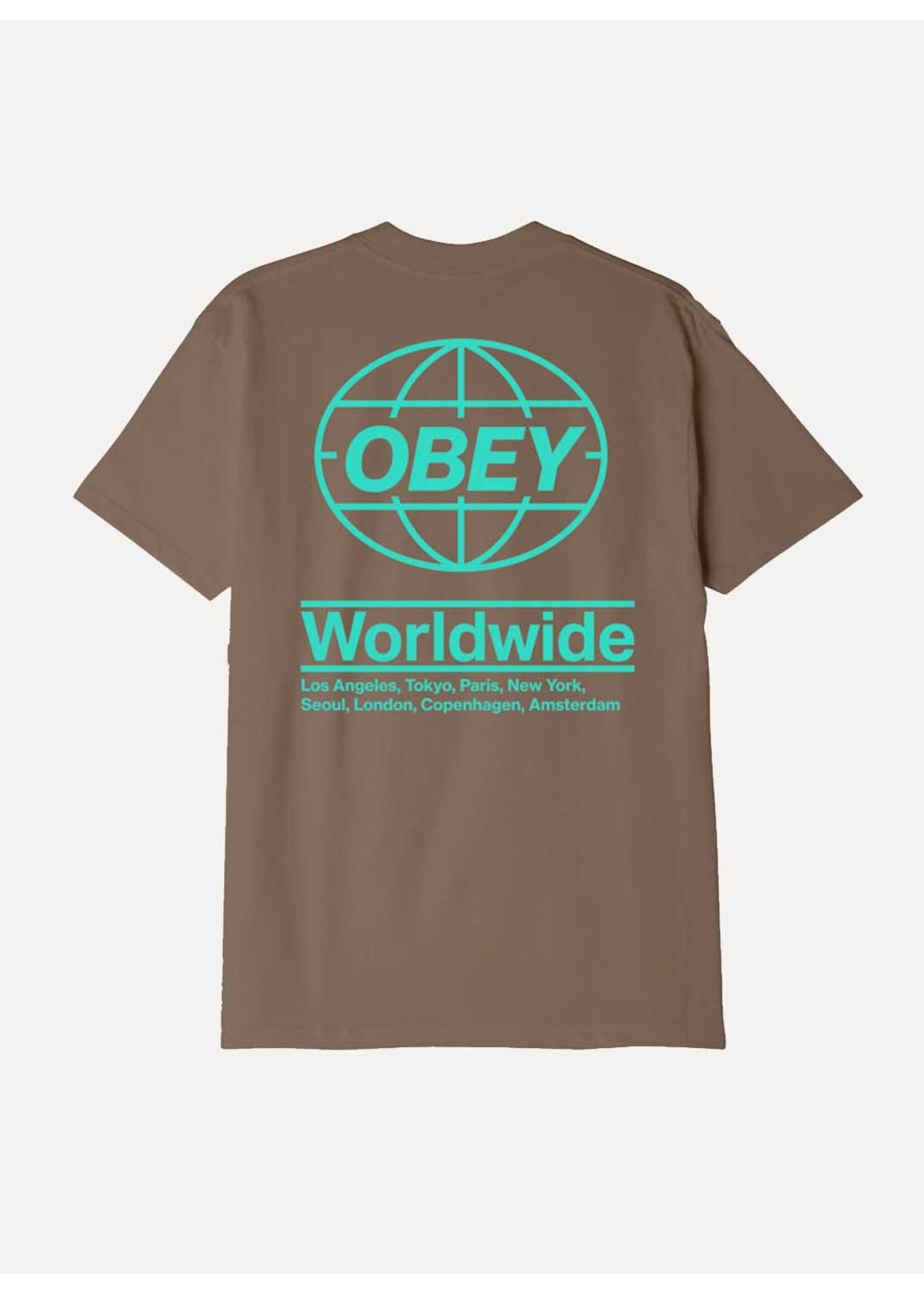 Obey Obey Global Tee Silt 165263441-SLT