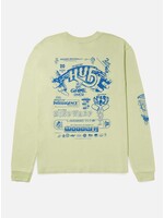 HUF Game Over L/S Tee Lime TS02007-LIME