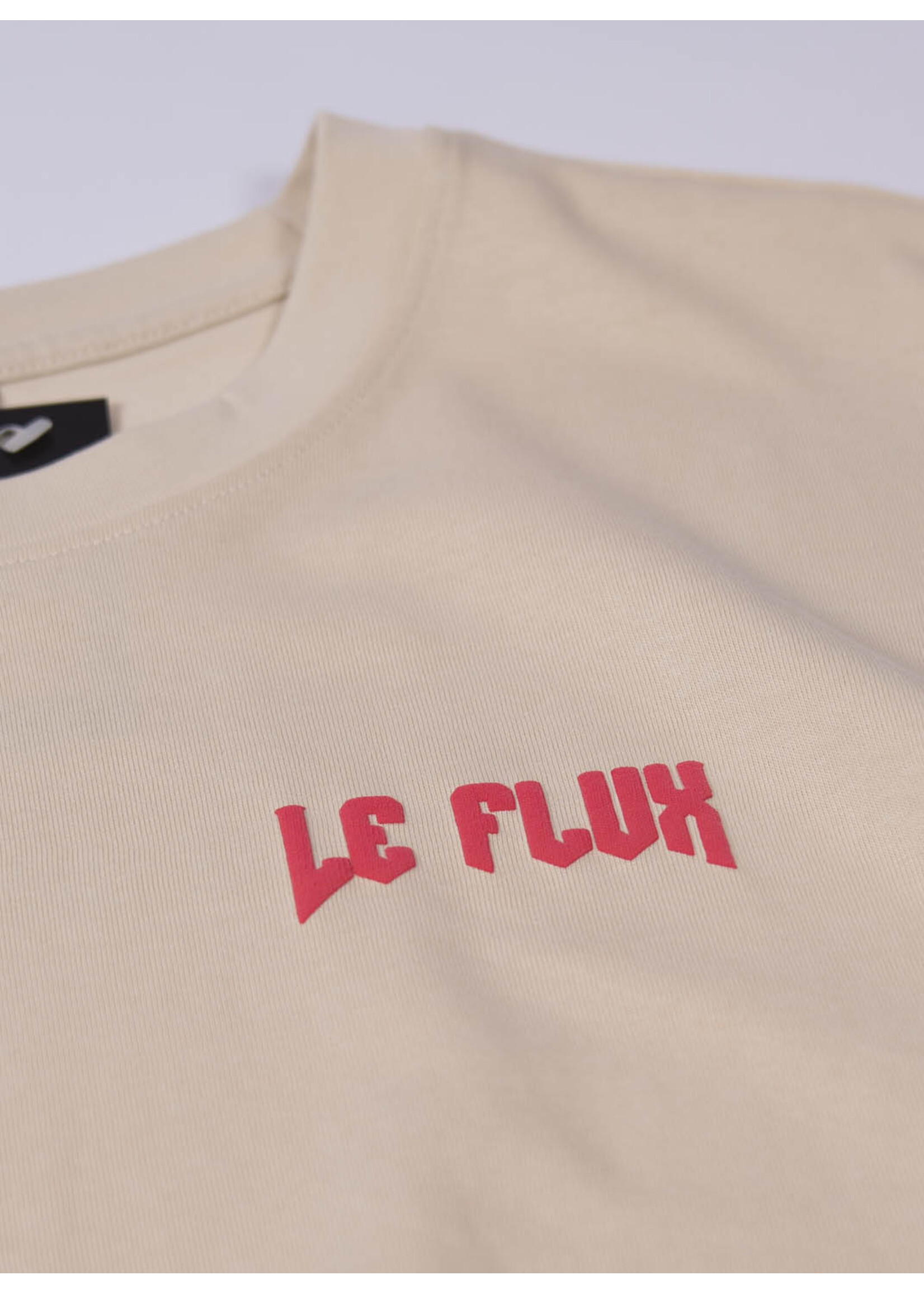 Le Flux Le Flux Band Culture Boxy Tee Sand LF233-131123