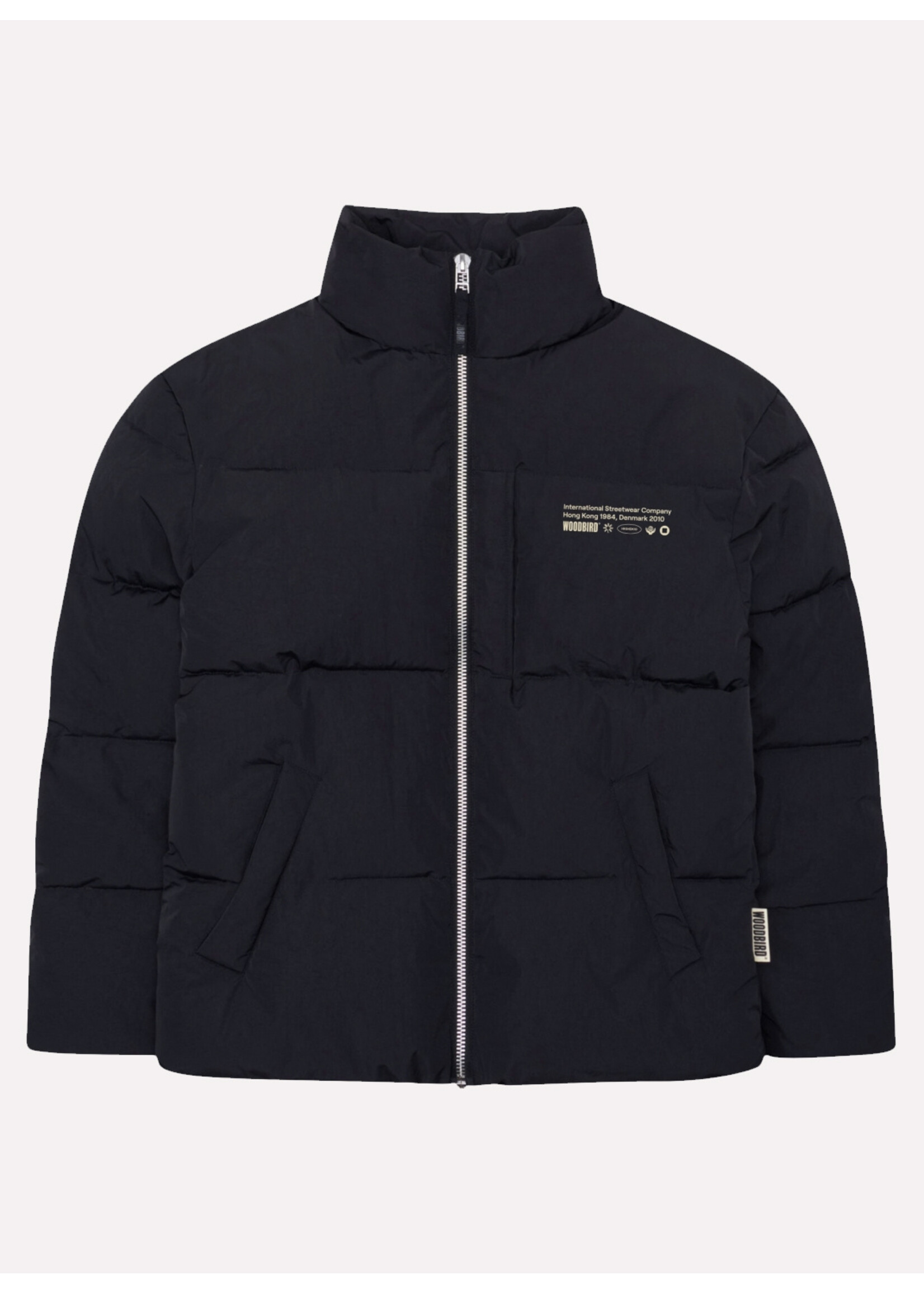 Woodbird WBDapper Puff Jacket Black 2336-907